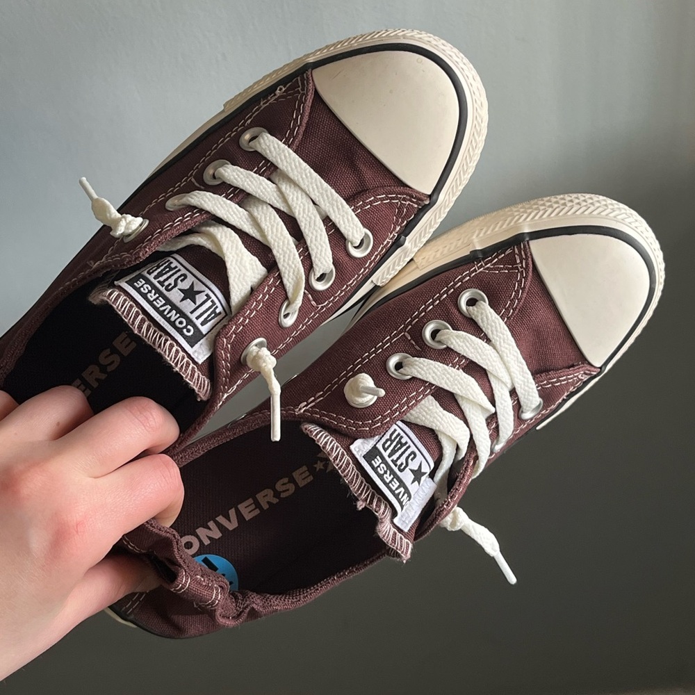 Brown Converse